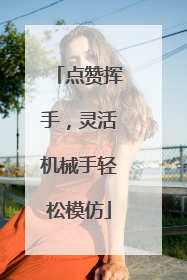 点赞挥手，灵活机械手轻松模仿