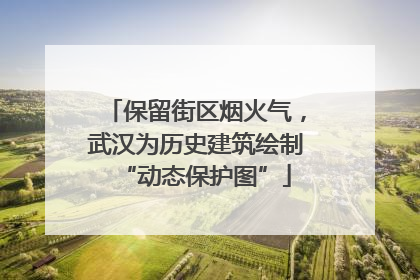 保留街区烟火气，武汉为历史建筑绘制“动态保护图”