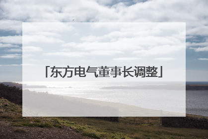 东方电气董事长调整