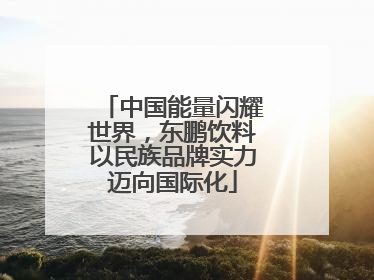 中国能量闪耀世界，东鹏饮料以民族品牌实力迈向国际化