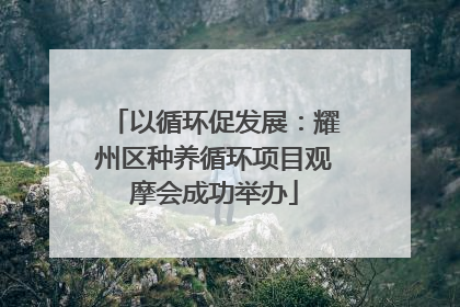 以循环促发展：耀州区种养循环项目观摩会成功举办