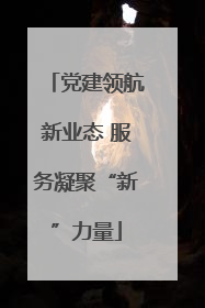 党建领航新业态 服务凝聚“新”力量