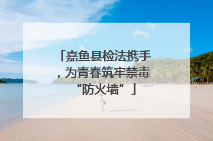 嘉鱼县检法携手，为青春筑牢禁毒“防火墙”