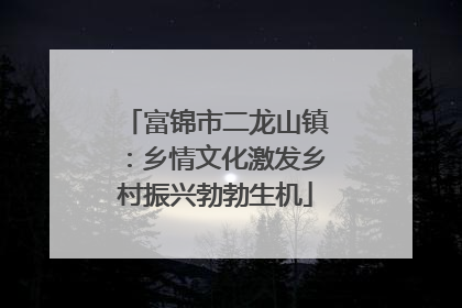 富锦市二龙山镇：乡情文化激发乡村振兴勃勃生机