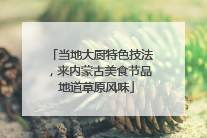 当地大厨特色技法，来内蒙古美食节品地道草原风味