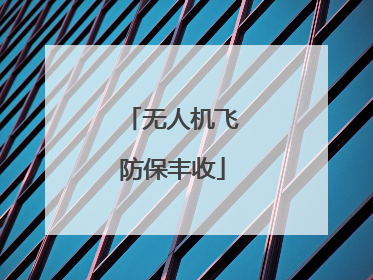 无人机飞防保丰收