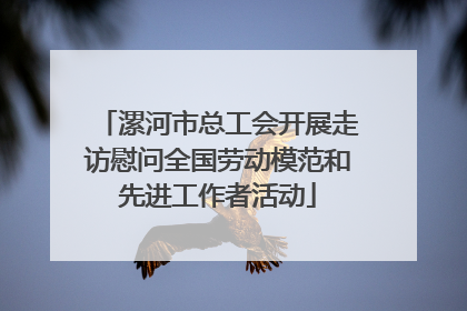 漯河市总工会开展走访慰问全国劳动模范和先进工作者活动