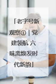 老字号新观察①｜党建领航 六味斋焕发时代新韵