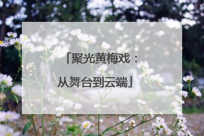 聚光黄梅戏：从舞台到云端