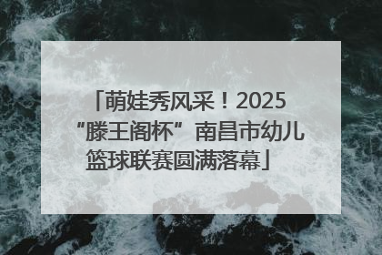 萌娃秀风采！2025“滕王阁杯”南昌市幼儿篮球联赛圆满落幕