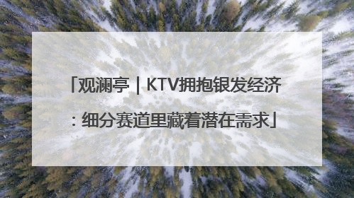 观澜亭｜KTV拥抱银发经济：细分赛道里藏着潜在需求