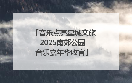 音乐点亮星城文旅 2025南郊公园音乐嘉年华收官