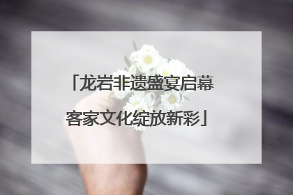 龙岩非遗盛宴启幕 客家文化绽放新彩
