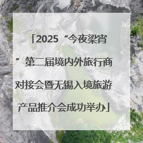 2025“今夜梁宵”第二届境内外旅行商对接会暨无锡入境旅游产品推介会成功举办
