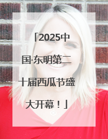 2025中国·东明第二十届西瓜节盛大开幕！